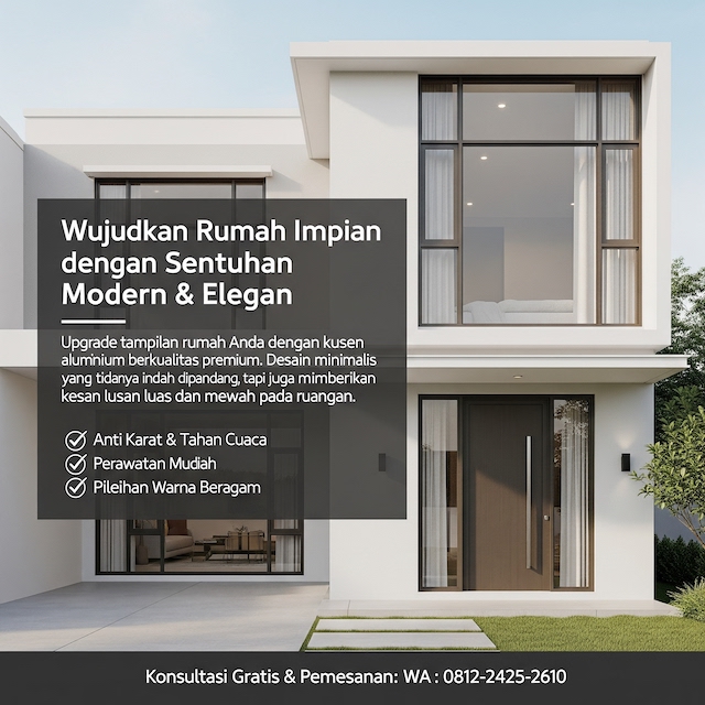 Harga Jendela Aluminium